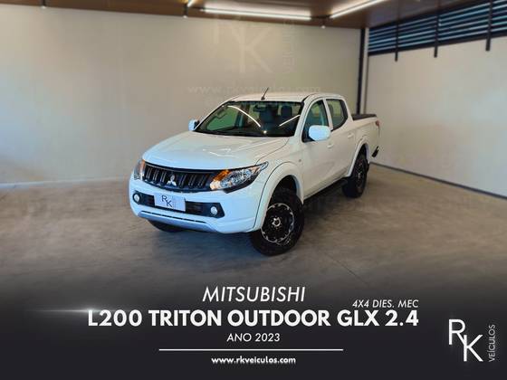 MITSUBISHI L200 TRITON 2.4 16V TURBO DIESEL OUTDOOR GLX CD 4X4 MANUAL